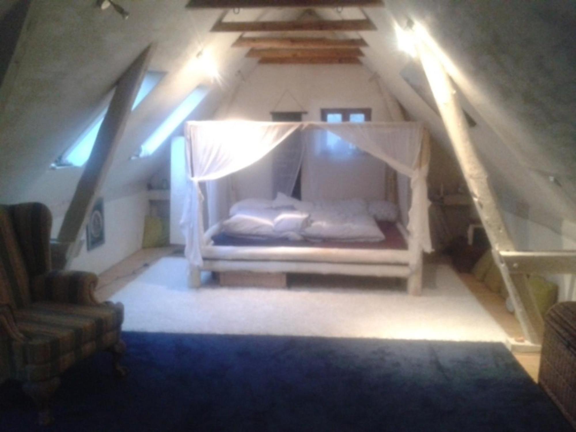 Grosse Hobbithoehle Mit Gemeinschaftsgarten Neustadt am Rübenberge Exteriör bild