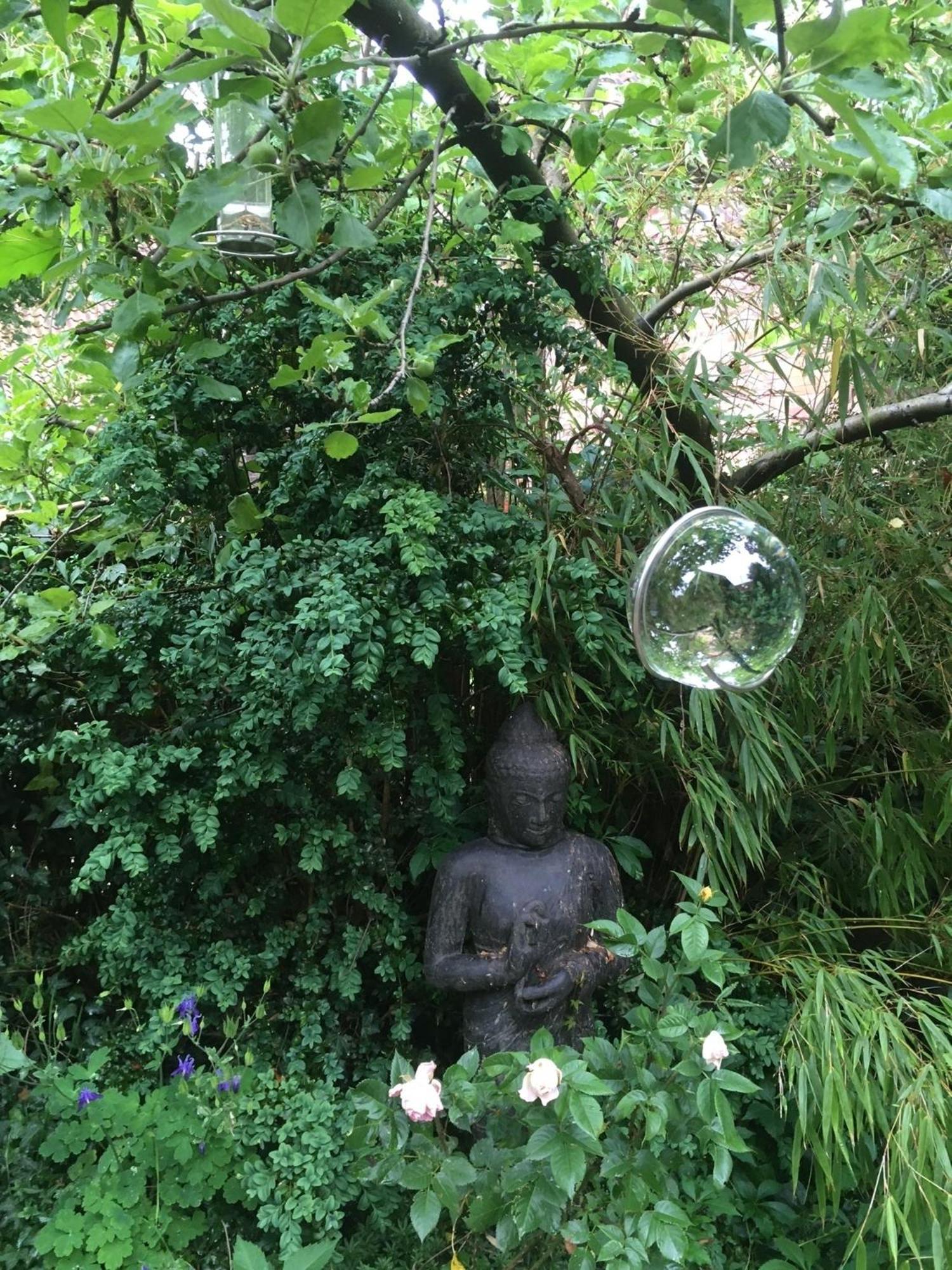 Grosse Hobbithoehle Mit Gemeinschaftsgarten Neustadt am Rübenberge Exteriör bild