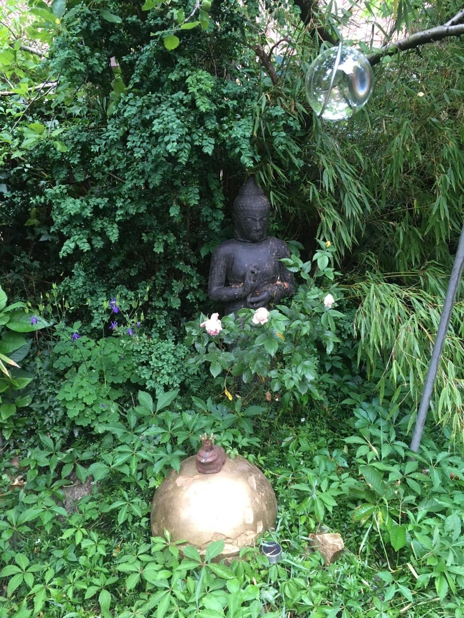 Grosse Hobbithoehle Mit Gemeinschaftsgarten Neustadt am Rübenberge Exteriör bild